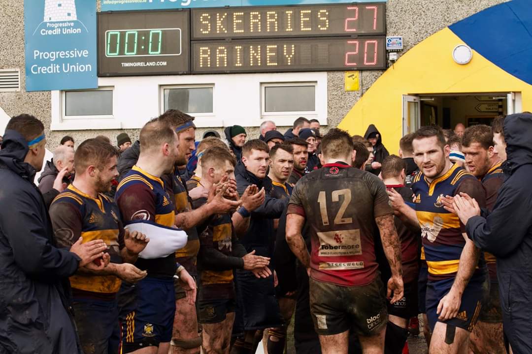 AIL Skerries v Rainey Old Boys 2nd Mar’19