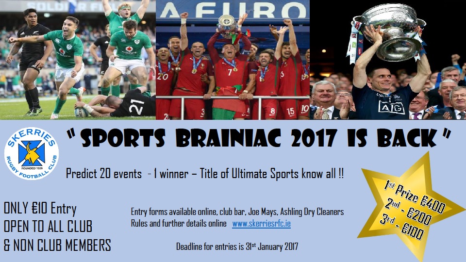Sports Brainiac 2017