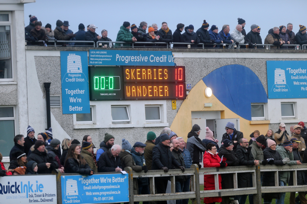Skerries V Wanderes Dec 24 19