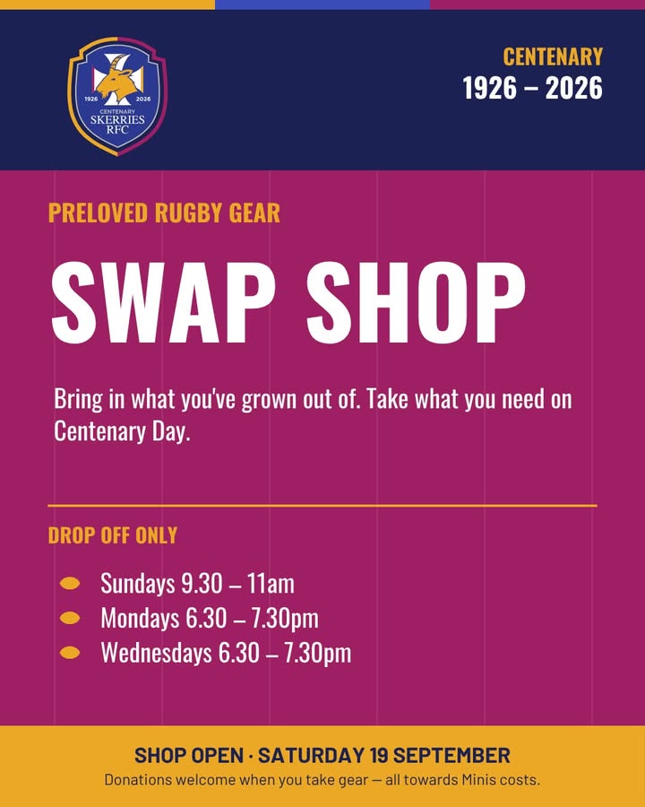 As part of the @skerriesrugbyclub #CentenaryDay on September 19th, the club will be run…