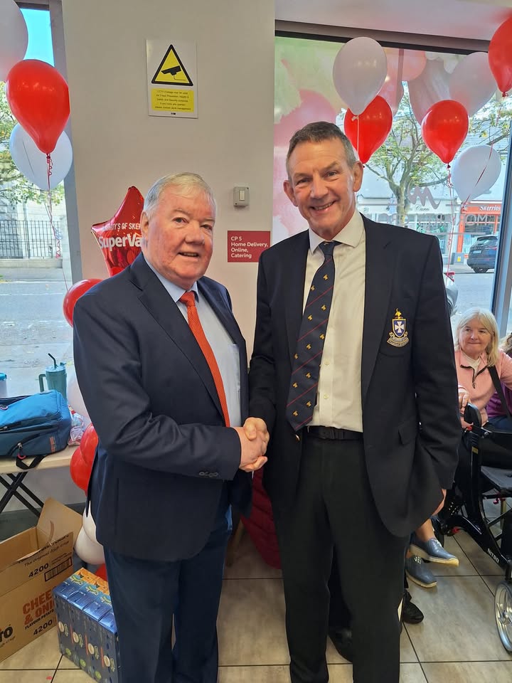 🥳 Skerries Rugby Club was proud to attend Moriarty's SuperValu Skerries’ 30th birthday …